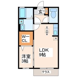 一刻館の物件間取画像